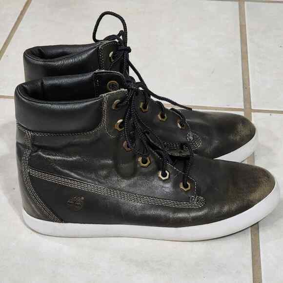 Timberland Womens Glastenbury 6 Inch Lace Boot, Black‎ size 7.5 - Picture 6 of 8